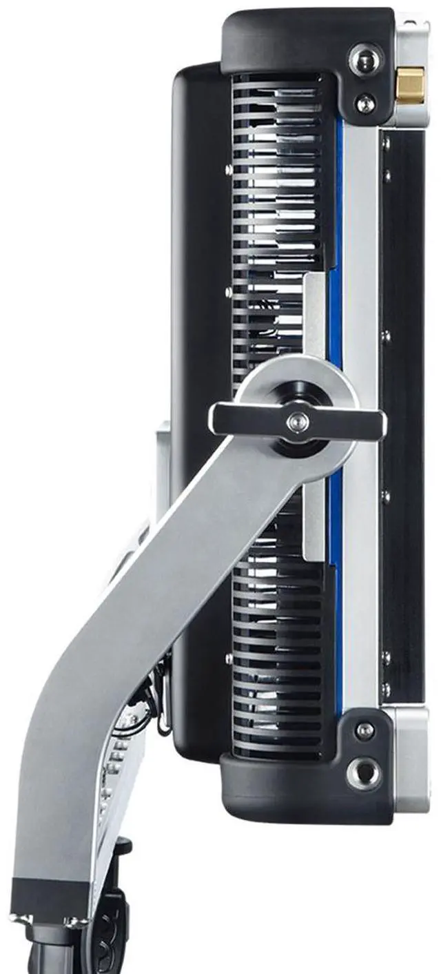 Alt view image 5 of 7 - Creamsource Vortex8 Soft 2x1 RRGBBW 650W LED Light with Yoke, Dome Diffuser and Hard Case