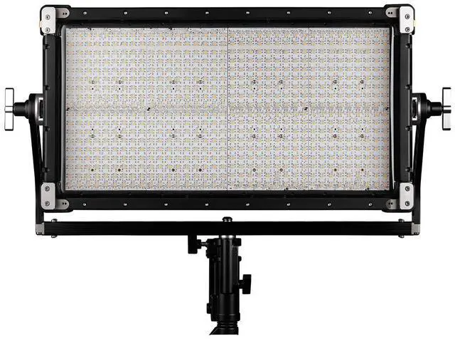 Alt view image 7 of 7 - Creamsource Vortex8 Soft 2x1 RRGBBW 650W LED Light with Yoke, Dome Diffuser and Hard Case