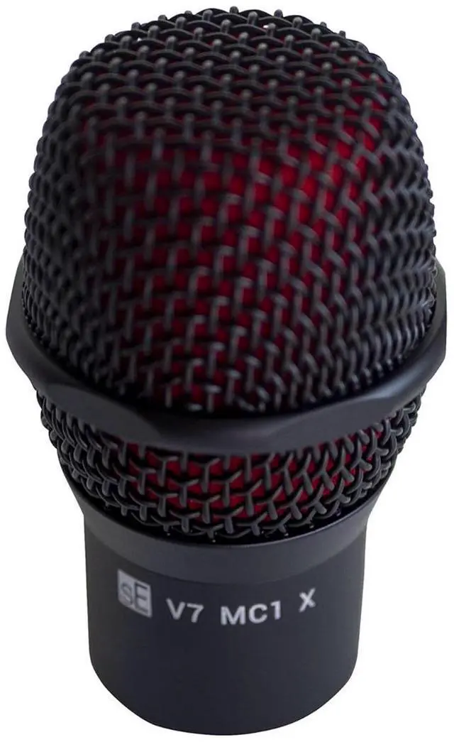 Alt view image 2 of 4 - SE Electronics V7 MC1 X Dynamic Supercardioid Microphone Capsule for Shure Handheld Wireless Transmitters, Black