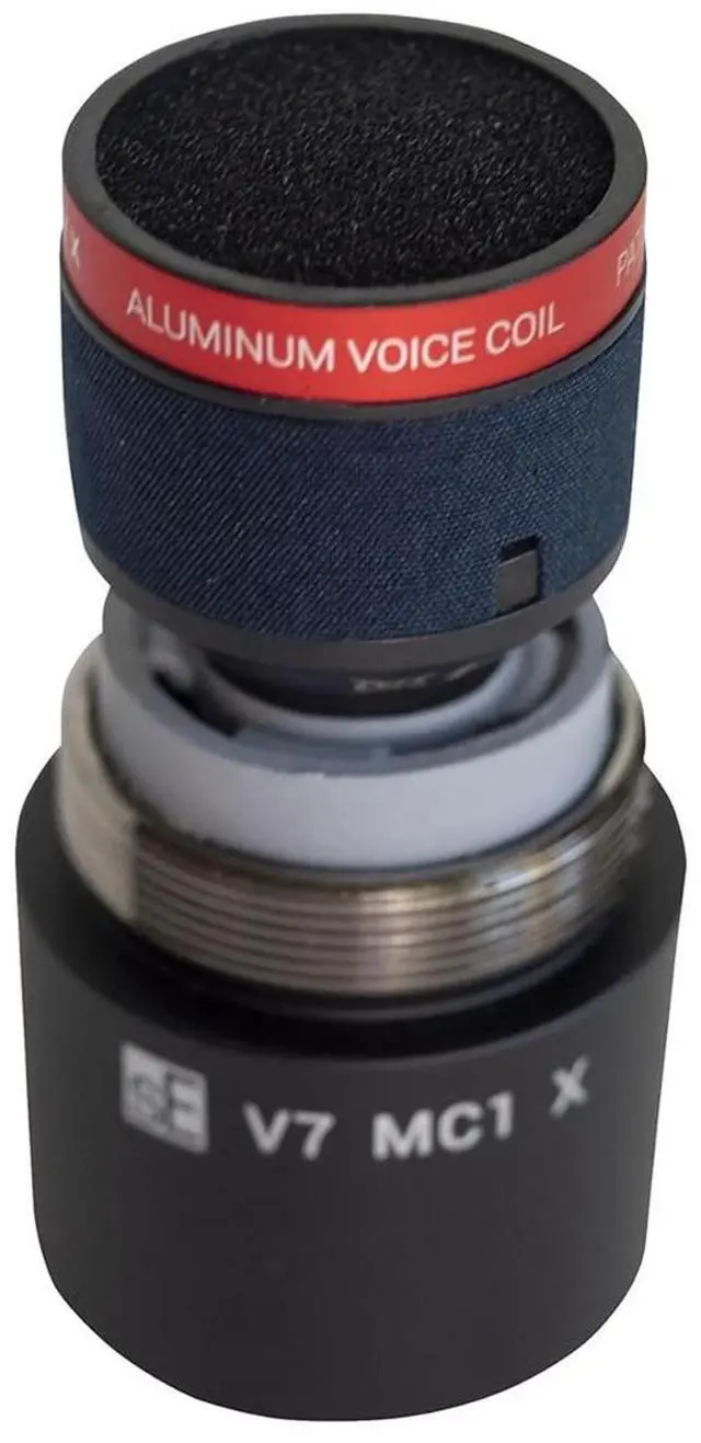 Alt view image 4 of 4 - SE Electronics V7 MC1 X Dynamic Supercardioid Microphone Capsule for Shure Handheld Wireless Transmitters, Black