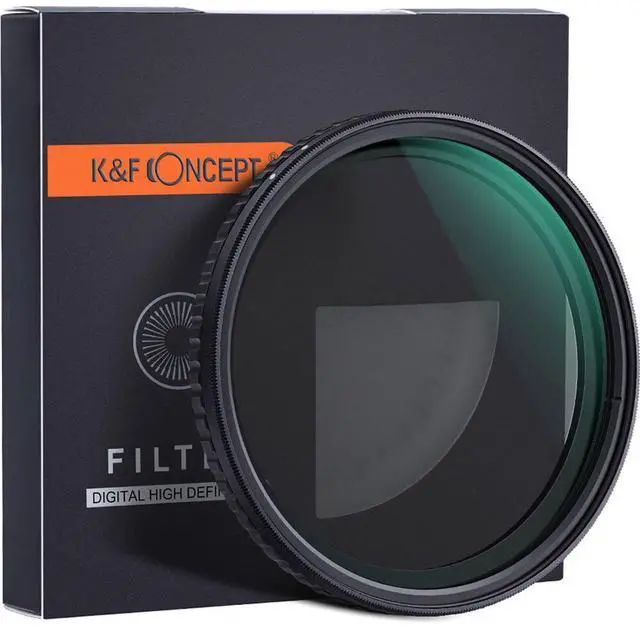 Alt view image 9 of 14 - K&F Concept 43mm ND2-ND32(1-5 Stop) Filter, Variable ND Filter, No X Spot/Waterproof/Scratch-Resistant, for Camera Lens