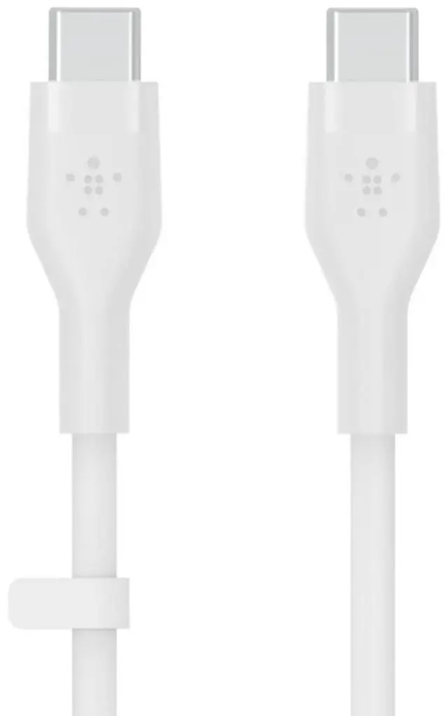 Alt view image 5 of 6 - Belkin BoostCharge Flex 9.8' 60W USB-C to USB-C Cable, White