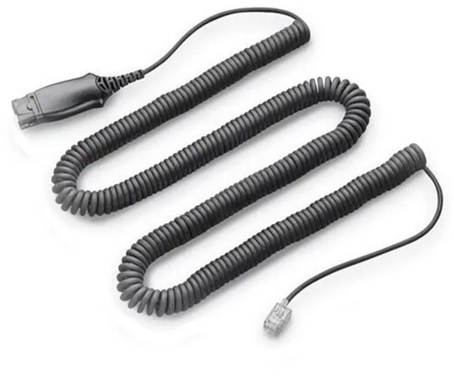 Alt view image 4 of 8 - Poly APP-51 Electronic Hook Switch Cable for Phone, Headset - Black Model 85Q60AA