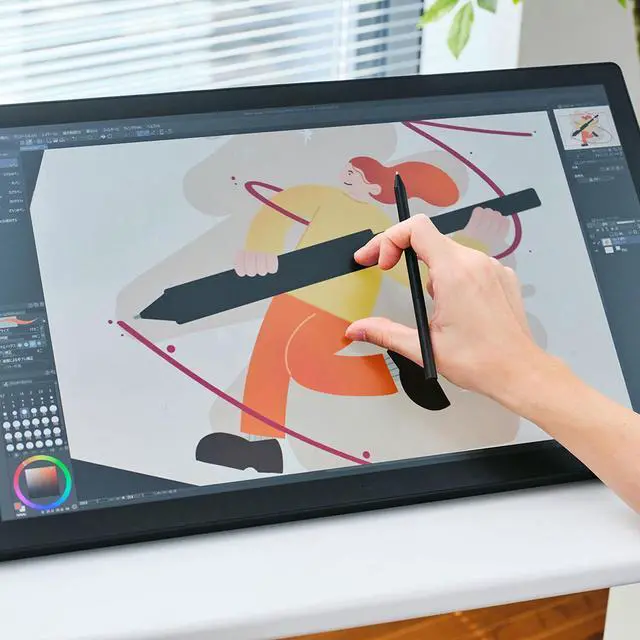 Alt view image 5 of 6 - Wacom Cintiq 24 Creative Pen and Touch Display