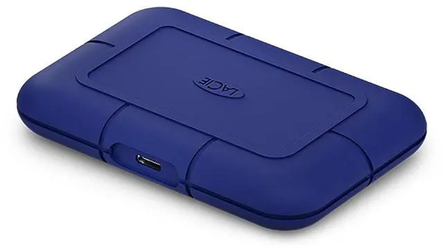 Alt view image 3 of 5 - Seagate LaCie Rugged SSD Pro 2TB Thunderbolt 5 External SSD, Blue