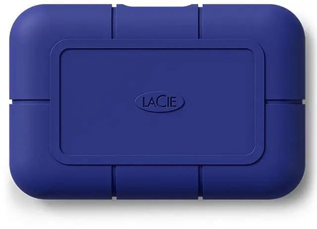 Alt view image 2 of 5 - Seagate LaCie Rugged SSD Pro 2TB Thunderbolt 5 External SSD, Blue