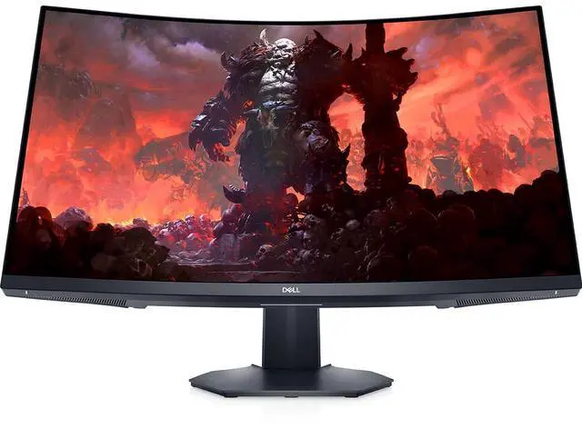 Alt view image 16 of 20 - Dell S3222DGM 32" 2K QHD 2560x1440 165Hz Curved Gaming VA Monitor 2ms FreeSync HDMI Display Port VESA