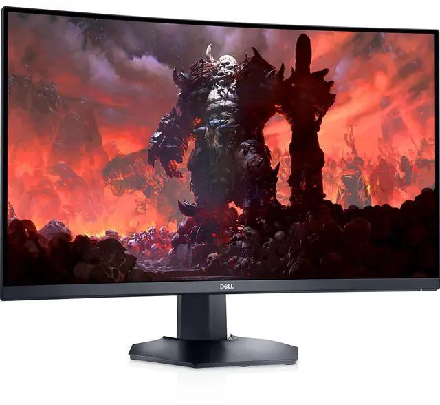 Alt view image 14 of 20 - Dell S3222DGM 32" 2K QHD 2560x1440 165Hz Curved Gaming VA Monitor 2ms FreeSync HDMI Display Port VESA
