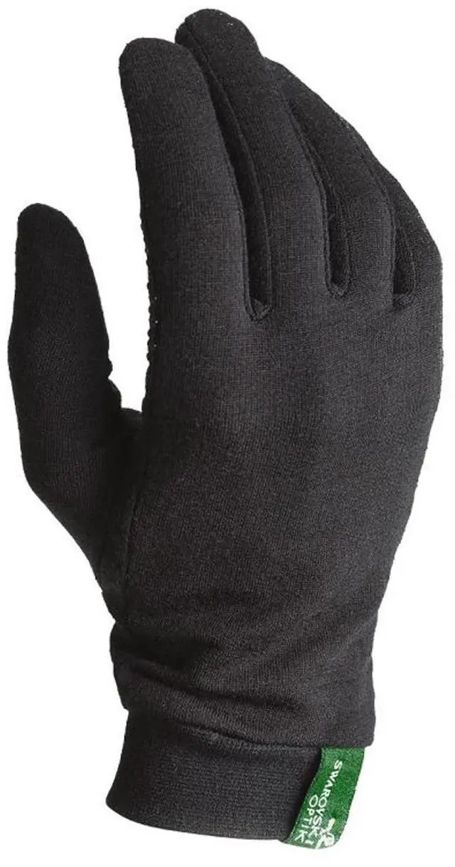 Main image of Swarovski Optik Merino Liner Gloves, Large, Black
