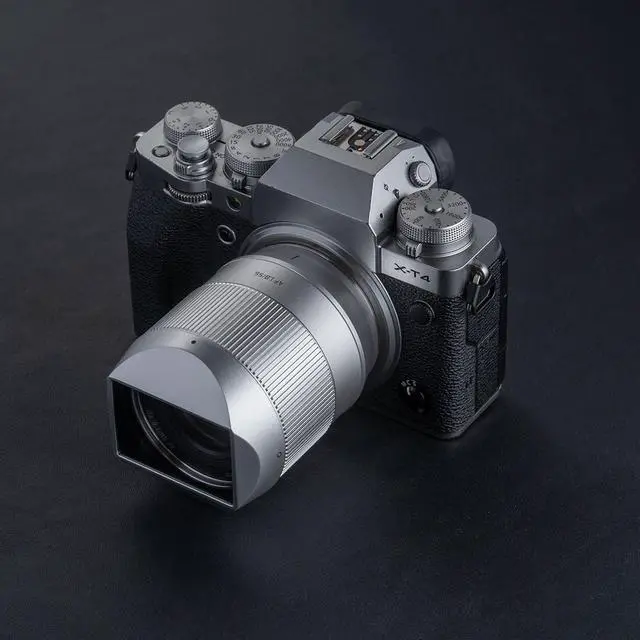 Alt view image 4 of 7 - TTArtisan TTArtisan 56mm f/1.8 Lens for Fuji X Mount, Silver