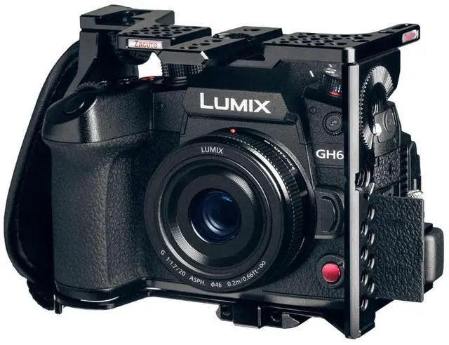 Alt view image 2 of 7 - Zacuto Full Camera Cage for Panasonic GH6