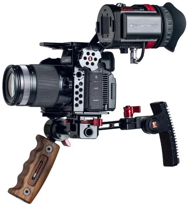 Alt view image 4 of 7 - Zacuto Full Camera Cage for Panasonic GH6