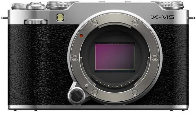 Alt view image 3 of 9 - FUJIFILM X-M5 Mirrorless Camera (Silver) - 16900707