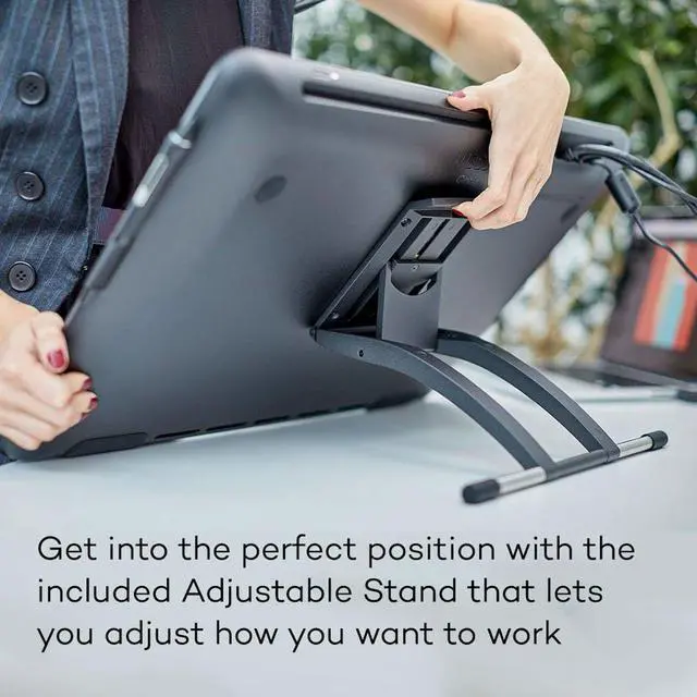 Alt view image 20 of 20 - Wacom Cintiq 22 Drawing Tablet with Full HD 21.5-Inch Display Screen, 8192 Pressure Sensitive Pro Pen 2 Tilt Recognition, Compatible with Mac OS Windows and All Pens