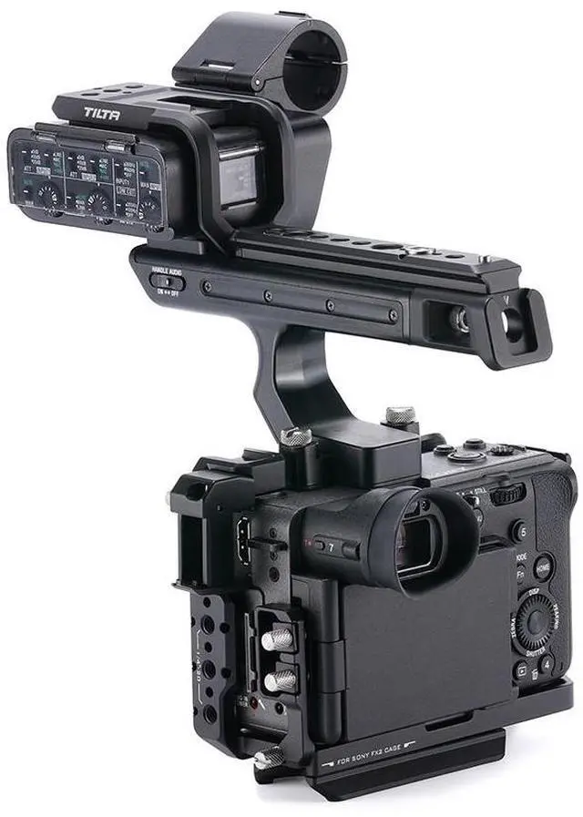 Alt view image 3 of 7 - Tilta Full Camera Cage Lite Kit for Sony FX2, Black