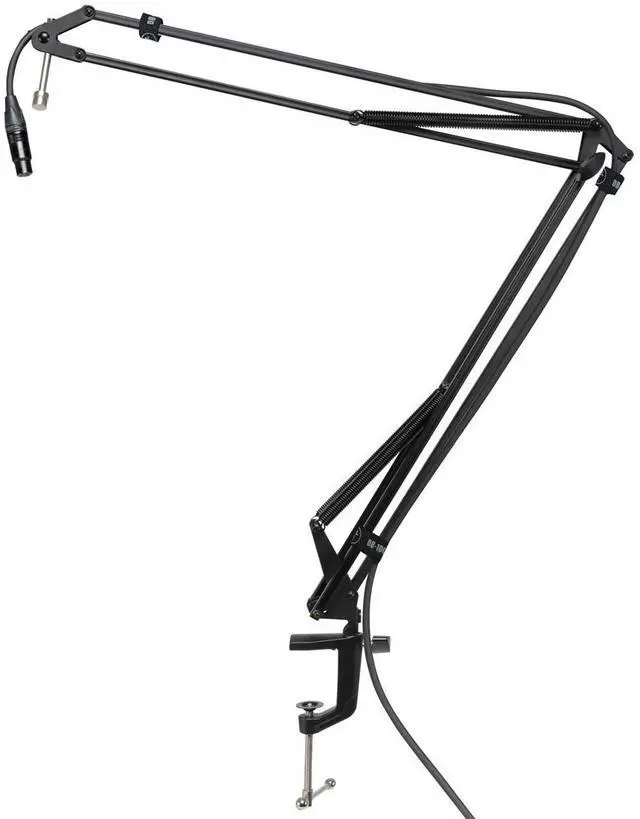 Alt view image 6 of 12 - Mackie DB-100 Desktop Professional Microphone Boom Arm Standard Mounting Thread
