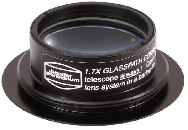 Main image of Baader Planetarium 1:1.70 Glasspath Corrector for MaxBright Binocular Viewer