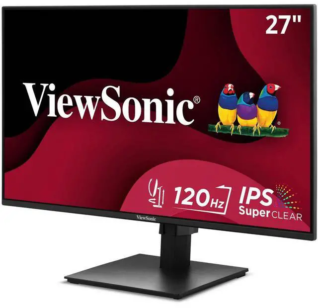 Alt view image 16 of 20 - ViewSonic VA2748-MH 27 Inch Full HD 1080p IPS Monitor with 120Hz, Variable Refresh Rate, Eye Care, HDMI, and VGA Inputs for Home and Office