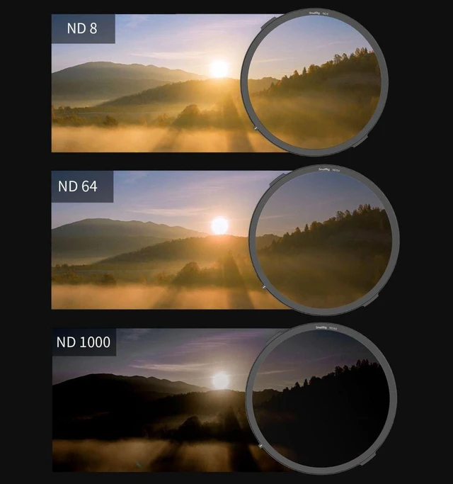 Alt view image 5 of 5 - SmallRig ND Filter Kit for Select Clamps and Matte Boxes