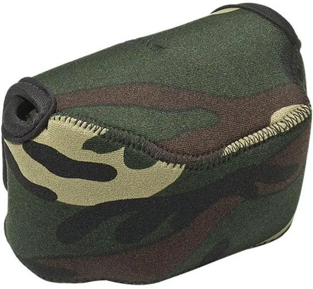 Main image of LensCoat BodyBag Point and Shoot Large Zoom, Forest Green Camo