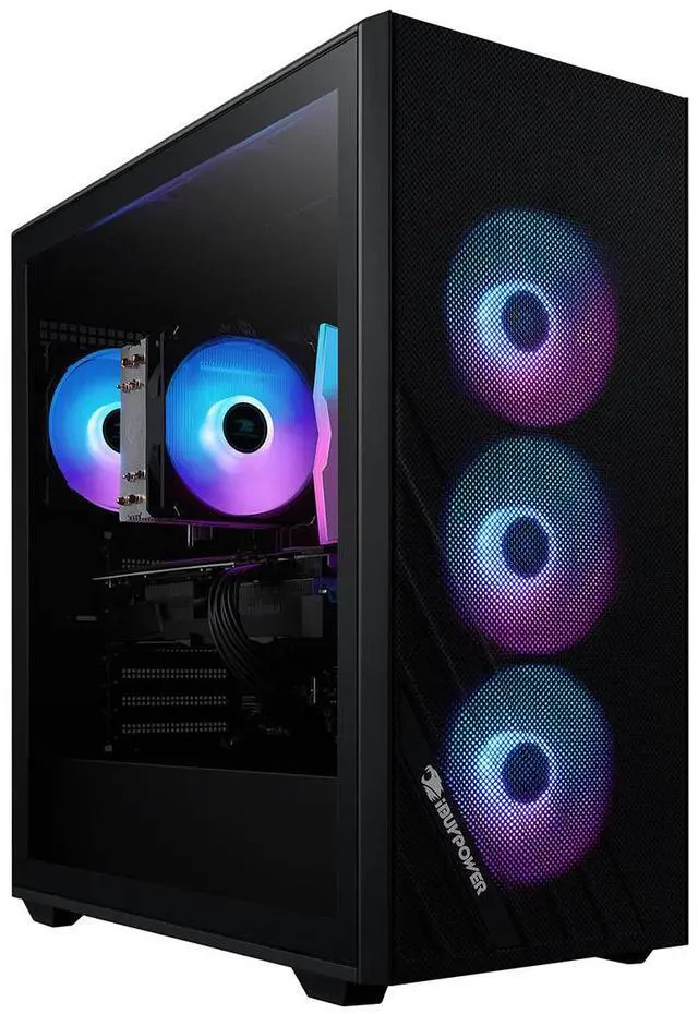 Alt view image 9 of 14 - iBUYPOWER Scale Gaming Desktop - Intel Core i5 14400F, NVIDIA GeForce RTX 4060 8GB, 16GB DDR5 RGB RAM, 1TB NVMe SSD _SCI5N4601