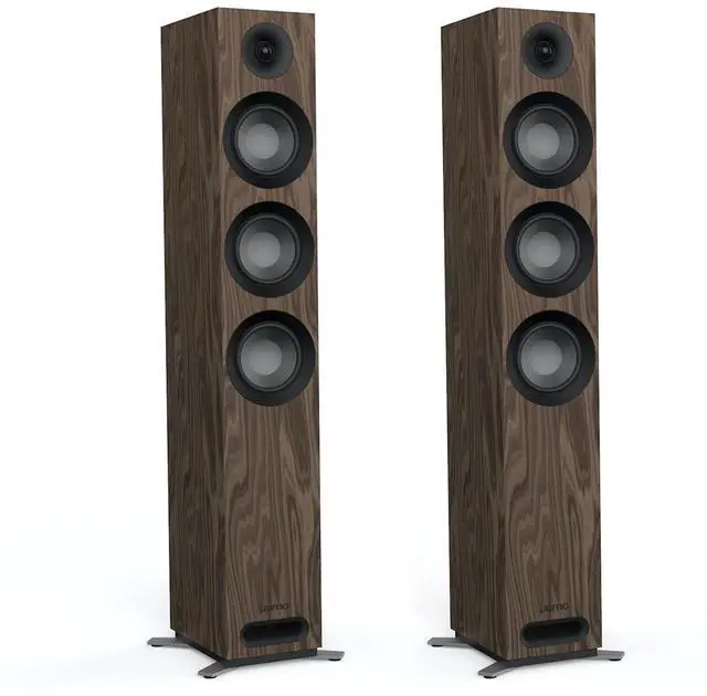 Alt view image 4 of 9 - Jamo Studio series S 809-WL walnut Floorstanding Speakers - Pair
