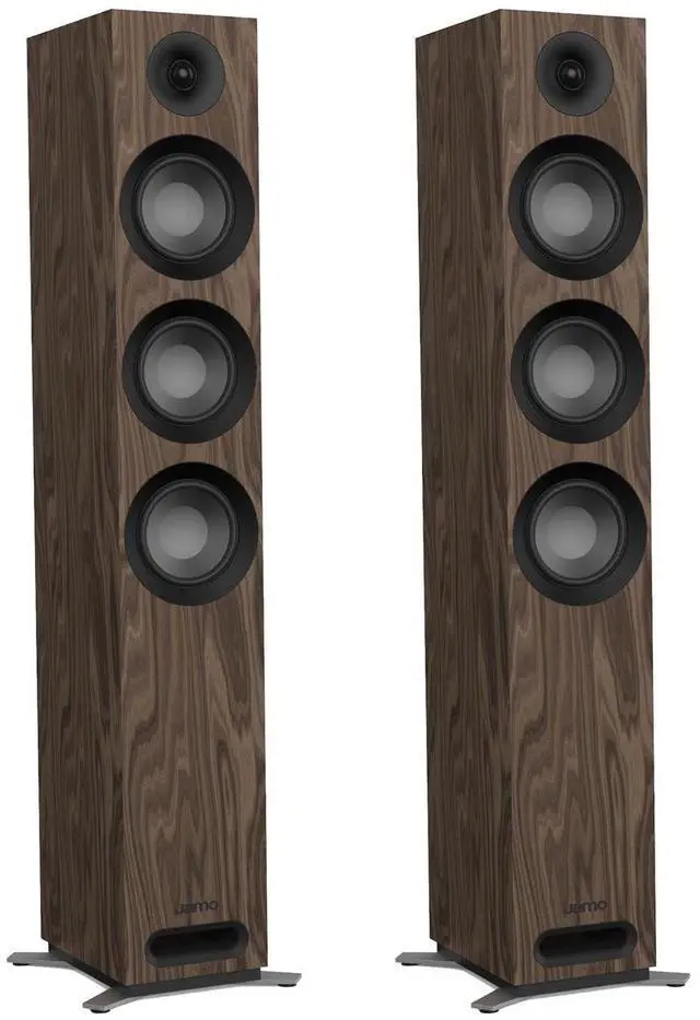 Alt view image 3 of 9 - Jamo Studio series S 809-WL walnut Floorstanding Speakers - Pair