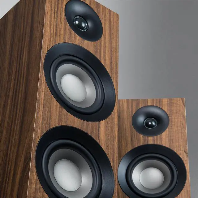 Alt view image 7 of 9 - Jamo Studio series S 809-WL walnut Floorstanding Speakers - Pair
