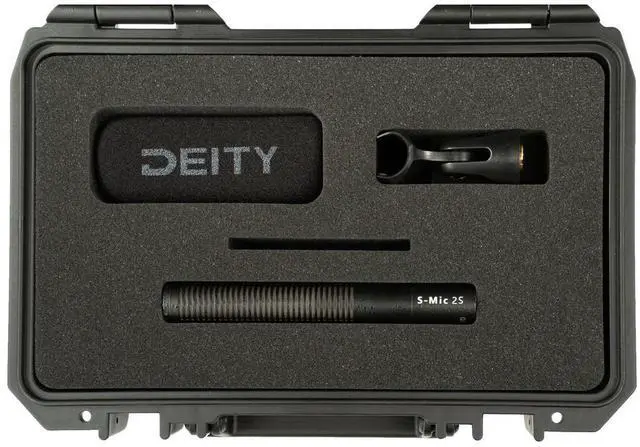 Alt view image 6 of 7 - Deity Microphones S-Mic 2S Professional Short Indoor Shotgun Microphone #SMIC2S