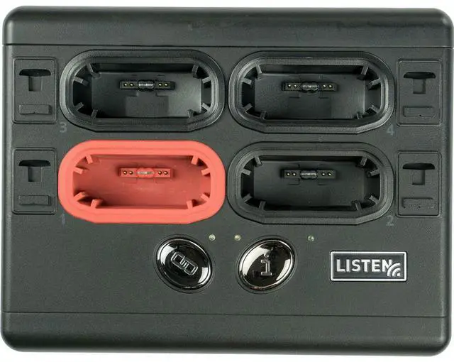 Alt view image 2 of 4 - Listen Technologies LA-482 Docking Station 4