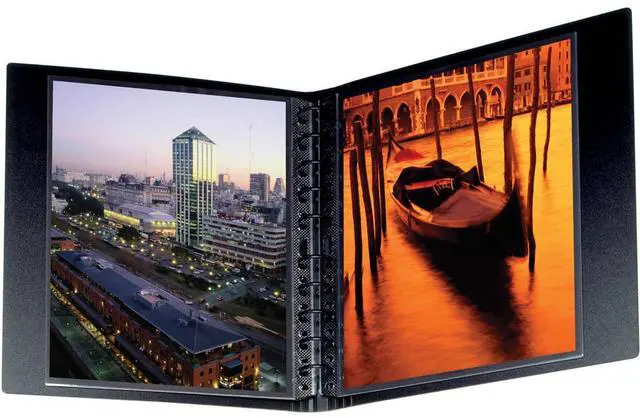 Alt view image 2 of 3 - Itoya Art Profolio Multi-Ring Binder 14x17", Black