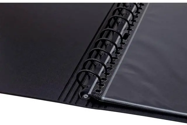 Alt view image 3 of 3 - Itoya Art Profolio Multi-Ring Binder 14x17", Black