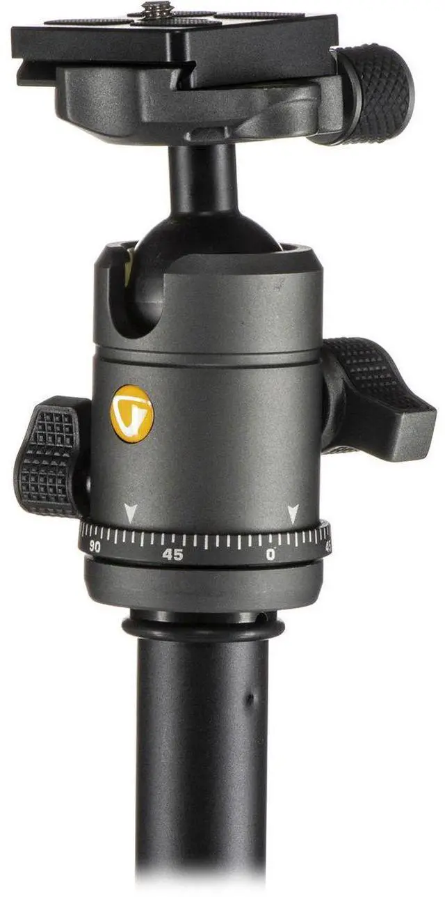 Alt view image 2 of 8 - Vanguard VEO 2 GO 265AB Kit, 5-Section Al Tripod & T-50 Head, 56.25" Ext Height