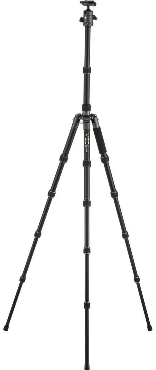 Alt view image 4 of 8 - Vanguard VEO 2 GO 265AB Kit, 5-Section Al Tripod & T-50 Head, 56.25" Ext Height