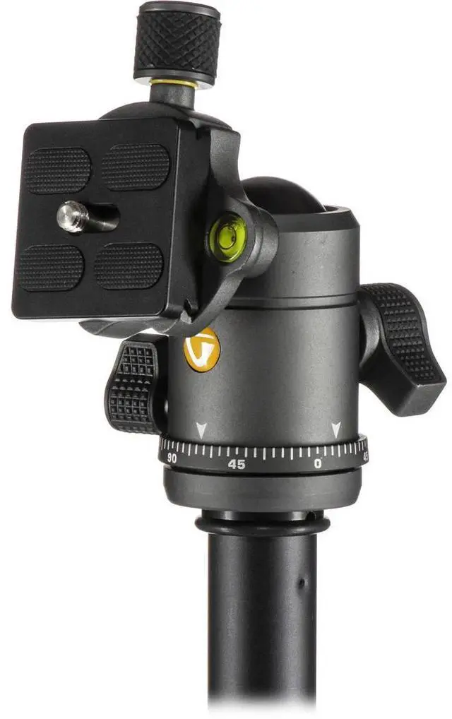 Alt view image 7 of 8 - Vanguard VEO 2 GO 265AB Kit, 5-Section Al Tripod & T-50 Head, 56.25" Ext Height