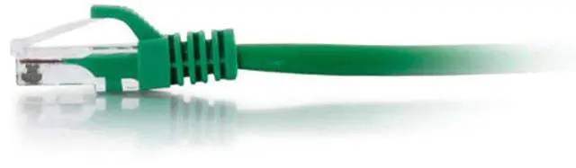 Alt view image 2 of 4 - C2G Cat6 Snagless UTP Unshielded Network Patch Cable 1' - Green