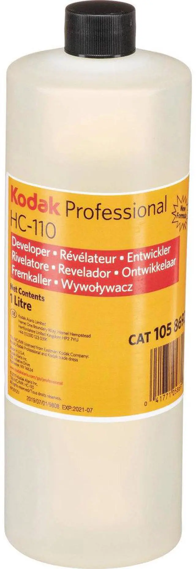 Main image of Kodak Professional HC-110 Liquid Film Developer, Makes 16 Liters