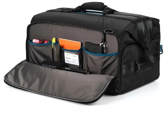 Alt view image 2 of 7 - Tenba Cineluxe v2 Shoulder Bag 24 Hightop for Professional Camcorders, Cinema Cameras and ENG Rigs, Black