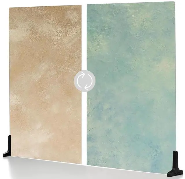 Main image of V-FLAT WORLD 30x40" Double Sided Duo Board Backdrop, Miami Sky/Sahara Sand