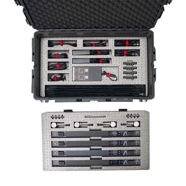 Alt view image 2 of 7 - Aputure INFINIBAR PB6 2' RGBWW LED Pixel Bar 4-Light Kit