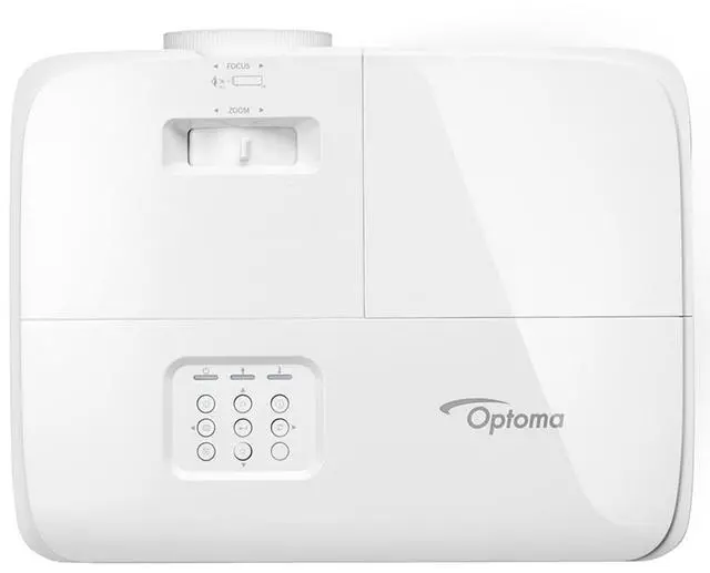 Alt view image 14 of 16 - Optoma 3D DLP Projector White EH401