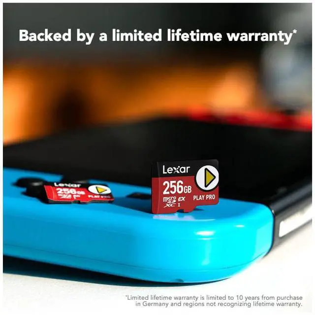 Alt view image 6 of 8 - Lexar PLAY PRO 256GB microSDXC Express Card