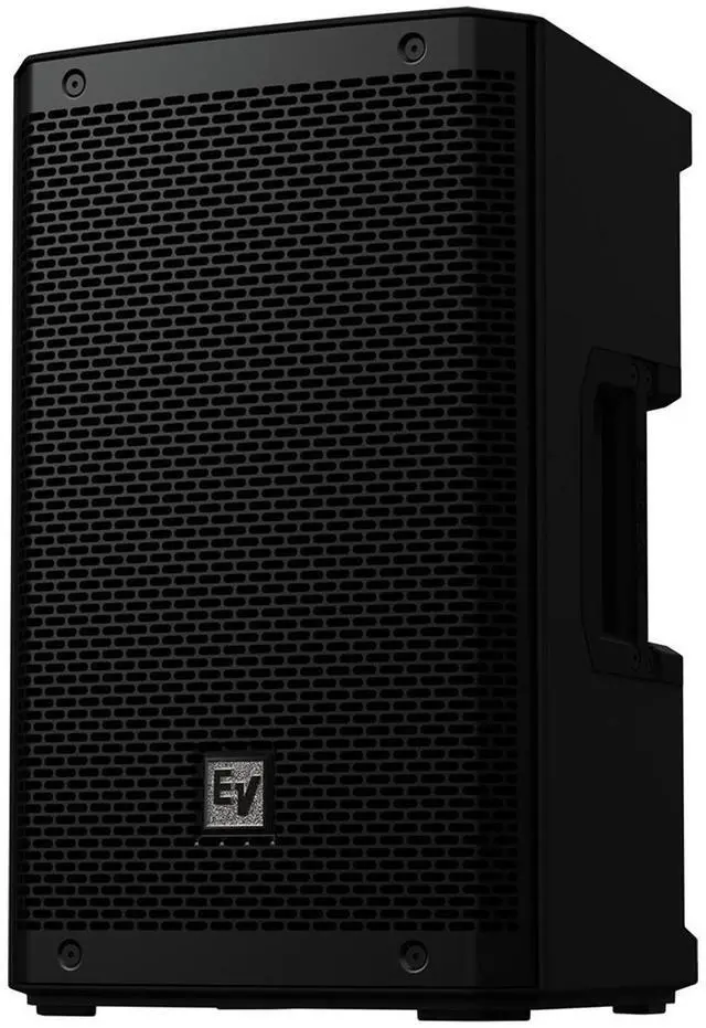 Alt view image 3 of 7 - Electro-Voice ZLX-G2 8" 1000W 2-Way Bluetooth Powered Loudspeaker, Black, Pair, Bundle with Stands and Cables