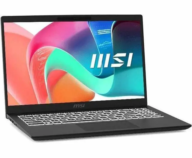 Alt view image 2 of 14 - MSI Modern 15 H C2RMTG-406US 15.6" Full HD Touchscreen Notebook, Intel Core 9 270H 2.7GHz, 32GB, 1TB SSD, Windows 11 Home, Classic Black