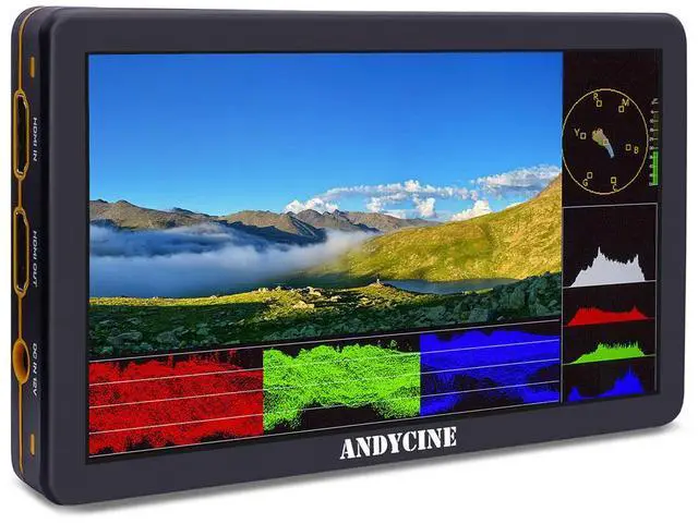 Main image of AndyCine T6 6" Full HD On-Camera Monitor, Supports 4K HDMI