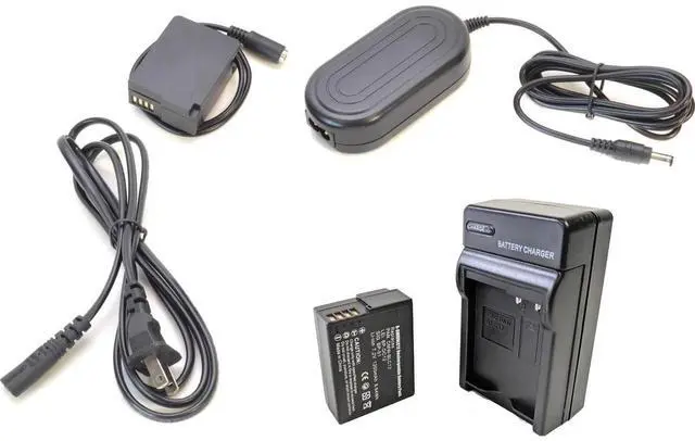 Main image of Bescor DMW-BLC12 Battery, Charger, Coupler & AC Adapter Kit for Select Panasonic Cameras