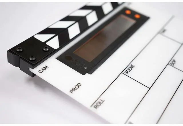 Alt view image 2 of 6 - Tentacle Sync Bluetooth TIMEBAR Timecode Clapper Slate with Clapper Sticks