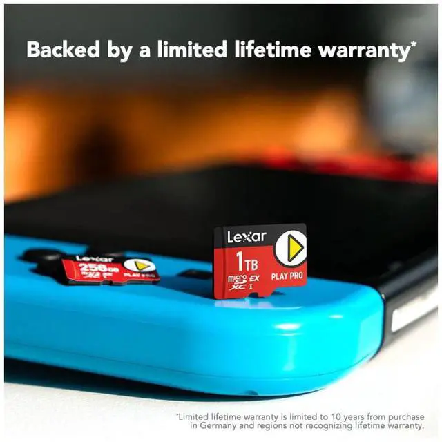 Alt view image 6 of 7 - Lexar PLAY PRO 1TB microSDXC Express Card