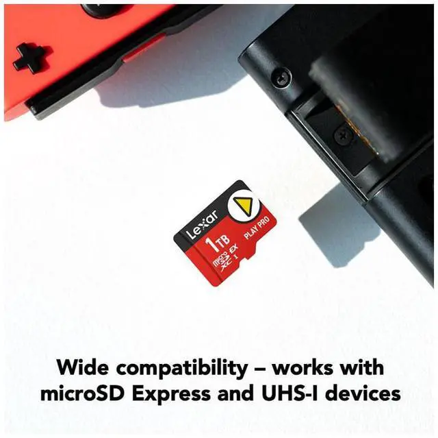 Alt view image 5 of 7 - Lexar PLAY PRO 1TB microSDXC Express Card