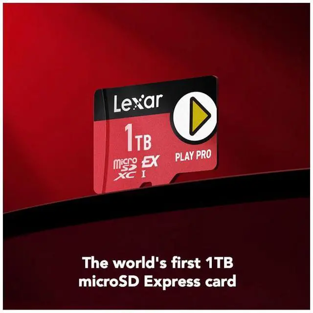 Alt view image 4 of 7 - Lexar PLAY PRO 1TB microSDXC Express Card